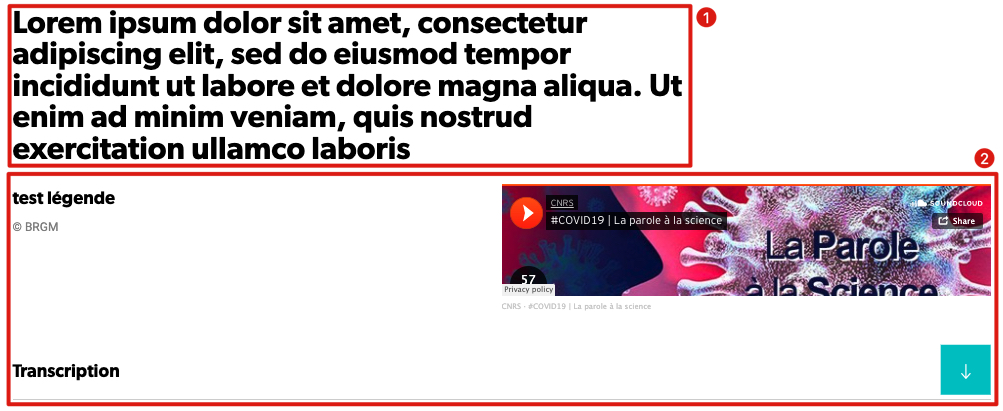 Paragraphe Podcast annoté
BRGM
Podcast annoté